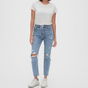 Gap High Rise Cigarette Jeans Size 14